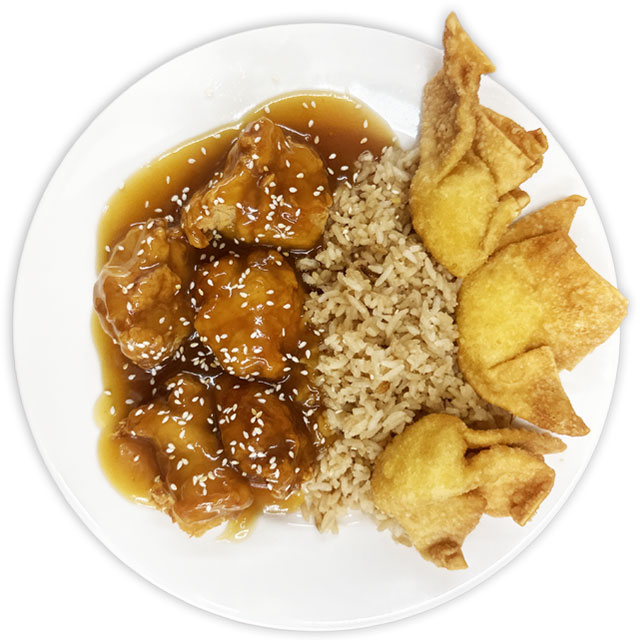 HALF COMBO MEALS (Rice or Noodles)